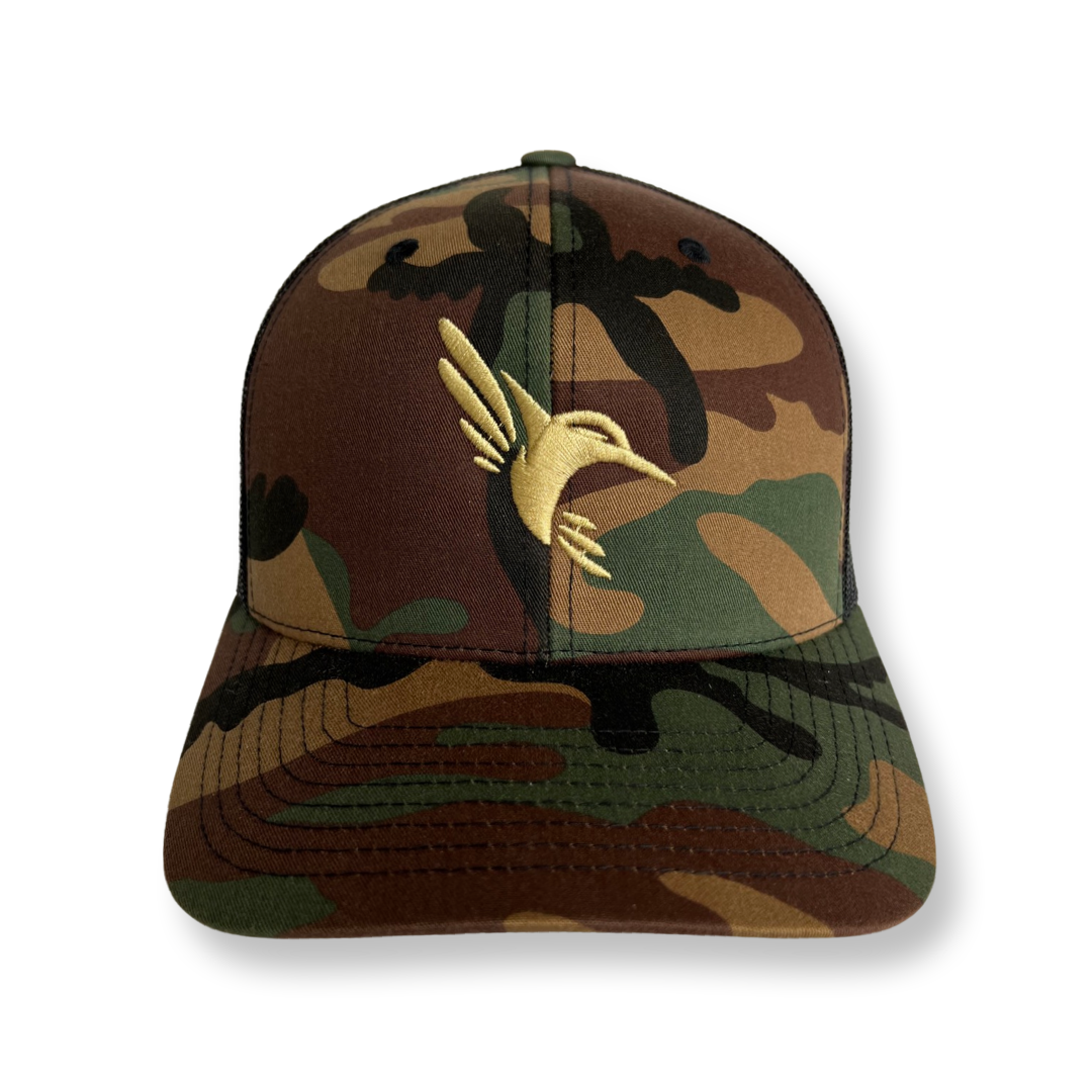 BOONIE BIRD CAMO SNAPBACK CAP