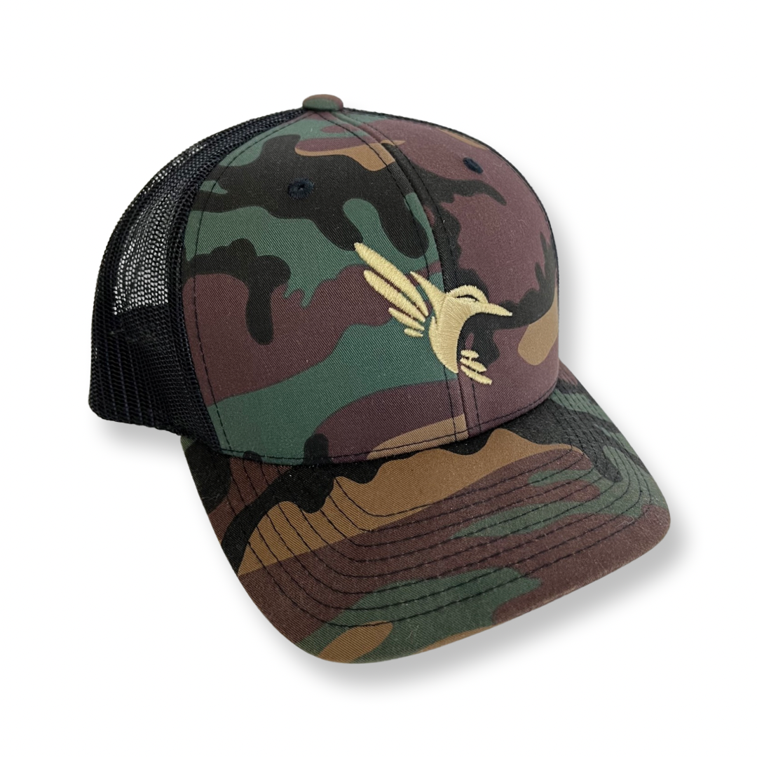 BOONIE BIRD CAMO SNAPBACK CAP